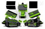 Winged Outlaw - Micro Sprint